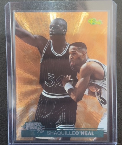 1995 Classic Images #37 Shaquille O'Neal — front