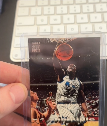 1993-94 Topps Stadium Club #100 Shaquille O'Neal — front
