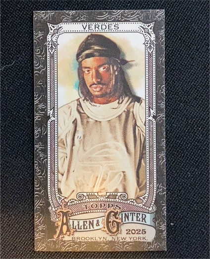2025 Topps Allen & Ginter #298 Tai Verdes — front