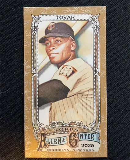 2025 Topps Allen and Ginter Mini #288 Cesar Tovar — front