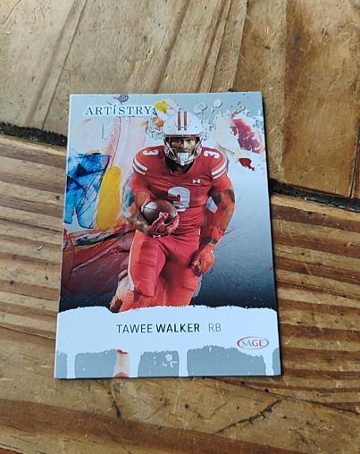 2025 Sage Artistry #23 Tawee Walker — front
