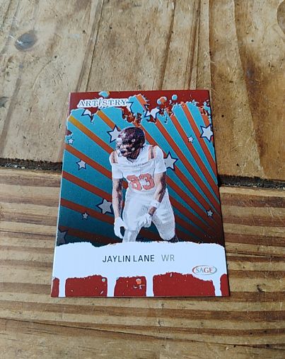 2025 SAGE Artistry #59 Jaylin Lane — front