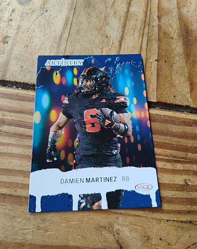 2024 Sage Artistry #60 Damien Martinez — front