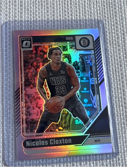2024-25 Panini Donruss Optic #170 Nicolas Claxton — front