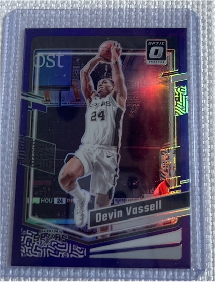 2023-24 Panini Donruss Optic #184 Devin Vassell — front