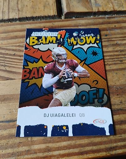 2025 Sage Artistry #56 DJ Uiagalelei — front