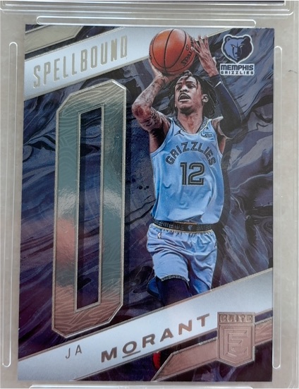 2021-22 Panini Donruss Elite Spellbound #15 Ja Morant — front