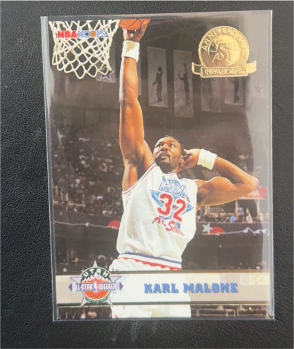 1993-94 NBA Hoops #275 Karl Malone All Star Weekend — front