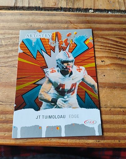 2025 Sage Artistry #61 JT Tuimoloau — front