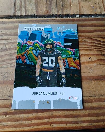 2025 Sage Artistry #60 Jordan James — front