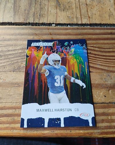 2025 SAGE Artistry #47 Maxwell Hairston — front