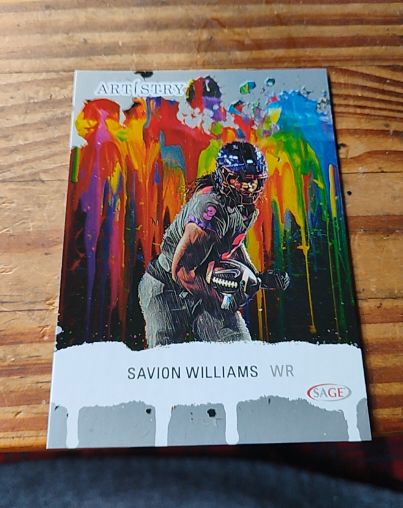 2025 Sage Artistry #41 Savion Williams — front