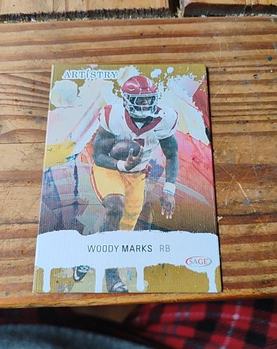 2025 Sage Artistry #24 Woody Marks — front