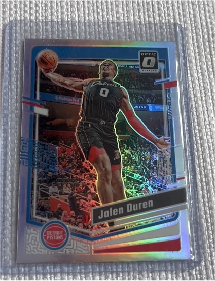 2023-24 Panini Donruss Optic #187 Jalen Duren — front