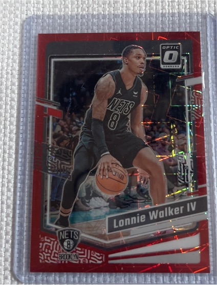 2023-24 Donruss Optic #107 Lonnie Walker IV — front