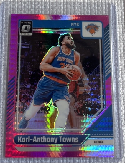 2024-25 Donruss Optic #158 Karl-Anthony Towns — front