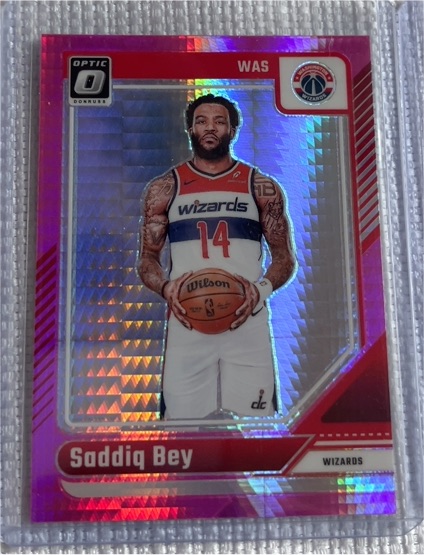 2024-25 Panini Donruss Optic #57 Saddiq Bey — front