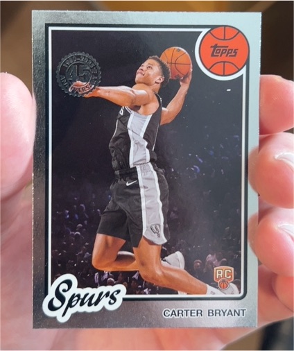 2025-26 Topps 45th Anniversary #80BK-99 Carter Bryant — front