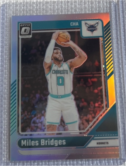 2024-25 Panini Donruss Optic #208 Miles Bridges — front