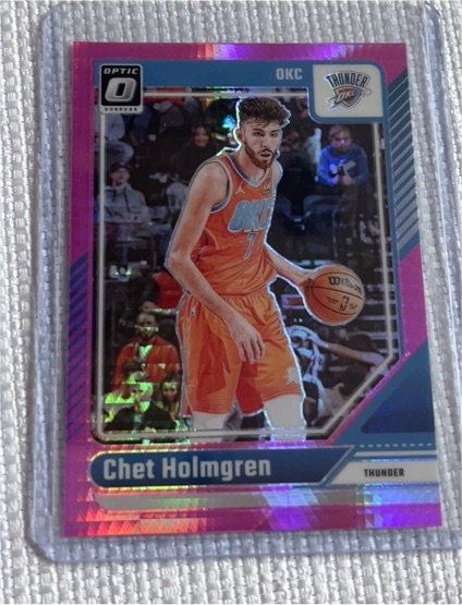 2024-25 Panini Donruss Optic #23 Chet Holmgren — front