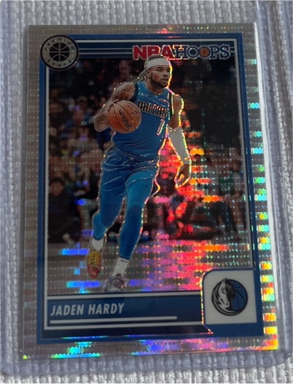 2023-24 Panini NBA Hoops Premium Stock #227 Jaden Hardy — front