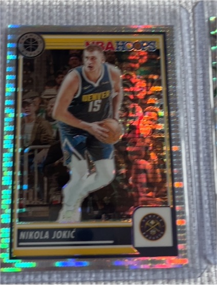 2023-24 Panini NBA Hoops Premium Stock #1 Nikola Jokic — front