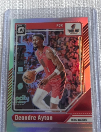 2024-25 Panini Donruss Optic #37 Deandre Ayton — front