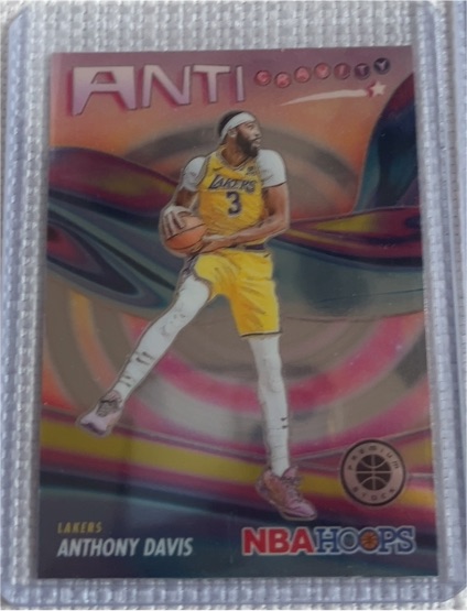 2023-24 Panini NBA Hoops Premium Stock Anti Gravity #18 Anthony Davis — front
