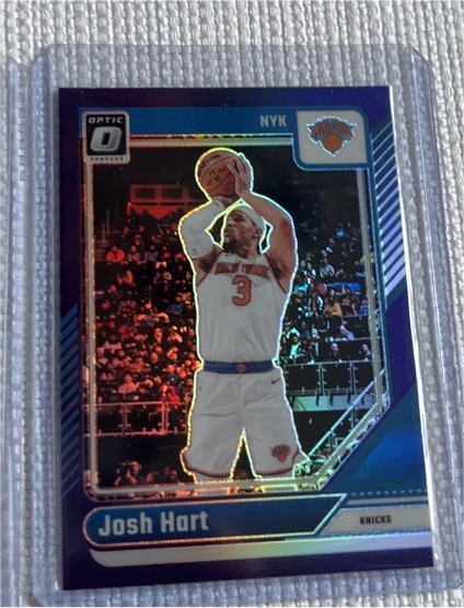 2024-25 Panini Donruss Optic #102 Josh Hart — front