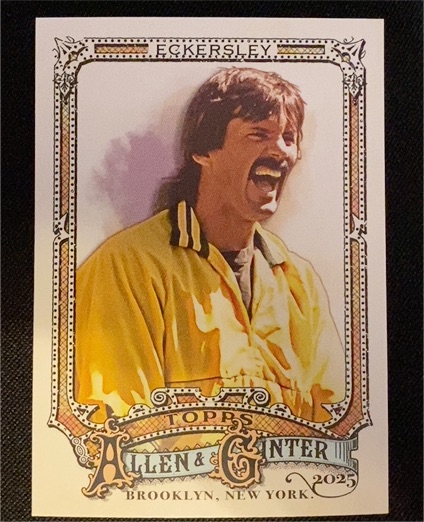2025 Topps Allen & Ginter #316 Dennis Eckersley — front