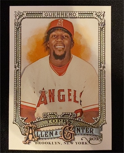 2025 Topps Allen & Ginter #327 Vladimir Guerrero — front