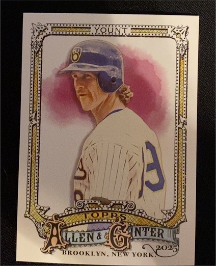 2025 Topps Allen & Ginter #321 Robin Yount — front