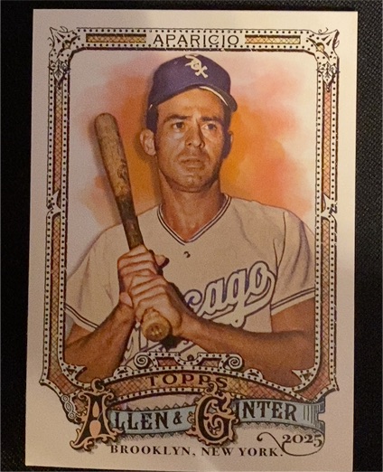 2025 Topps Allen & Ginter #322 Luis Aparicio — front