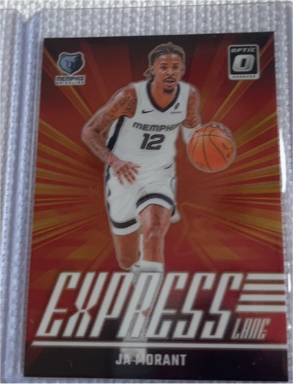 2024-25 Panini Donruss Optic #17 Ja Morant Express Lane — front