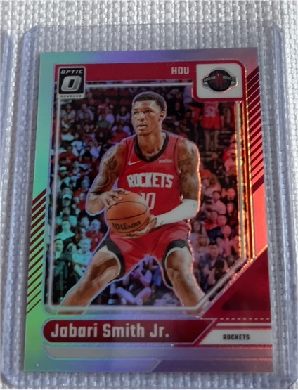 2024-25 Panini Donruss Optic #165 Jabari Smith Jr. — front