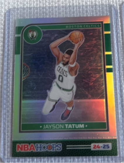 2024-25 Panini NBA Hoops #172 Jayson Tatum — front