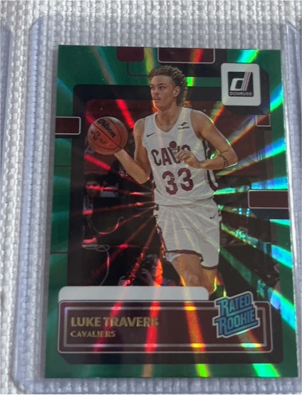 2022-23 Panini Donruss #248 Luke Travers — front