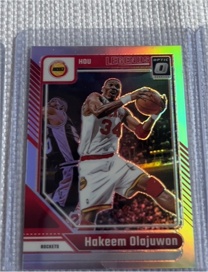 2024-25 Panini Donruss Optic Legends #249 Hakeem Olajuwon — front