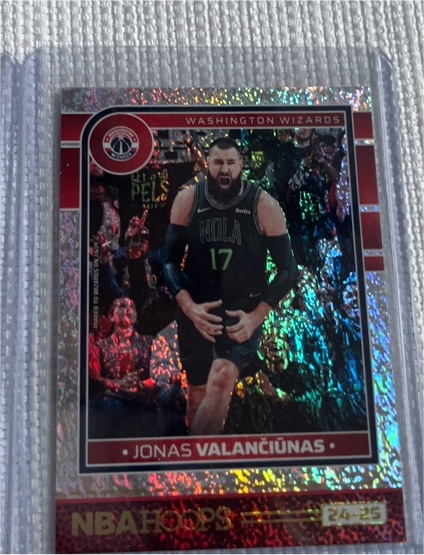 2024-25 Panini NBA Hoops #229 Jonas Valanciunas — front
