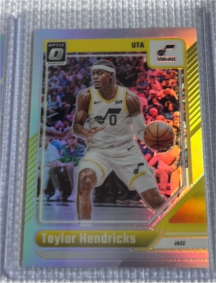 2024-25 Panini Donruss Optic #203 Taylor Hendricks — front