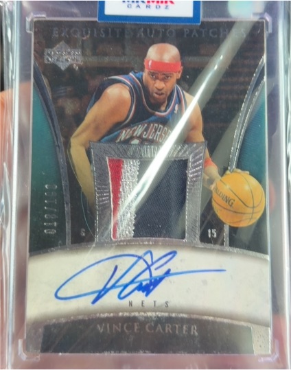 2004-05 Upper Deck Exquisite Collection #23 Vince Carter — front