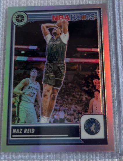 2023-24 Panini NBA Hoops Premium Stock #221 Naz Reid — front