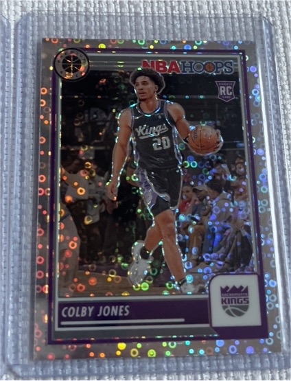 2023-24 Panini NBA Hoops Premium Stock #49 Colby Jones — front