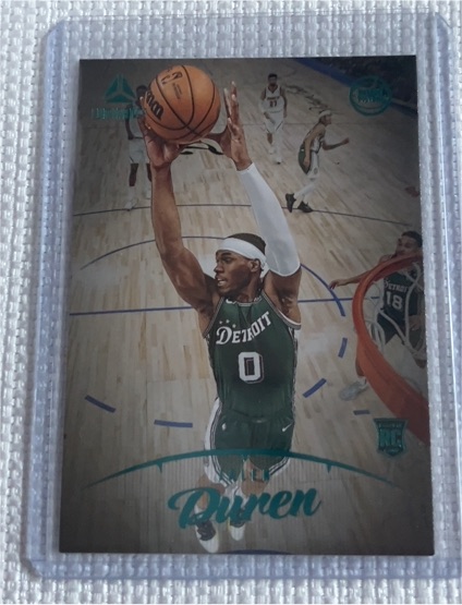 2022-23 Panini Chronicles Luminance #140 Jalen Duren Rookie — front