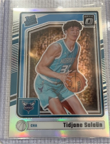 2024-25 Donruss Optic #286 Tidjane Salaün — front