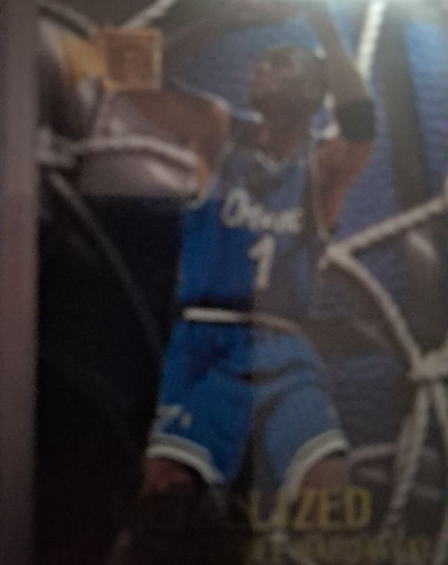 1996-97 Fleer Metal Metallized #124 Anfernee Hardaway — front