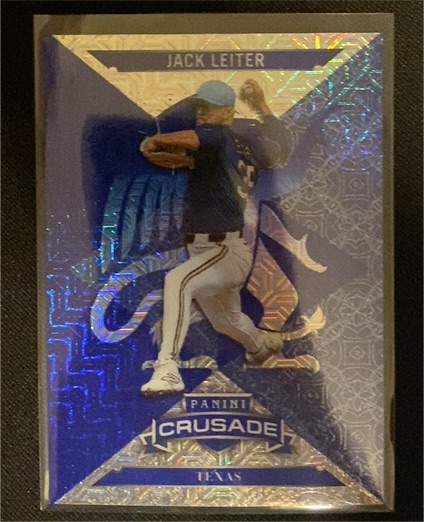 2025 Panini Crusade #68 Jack Leiter — front