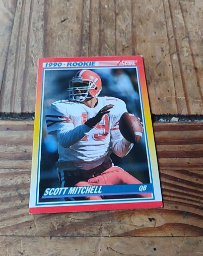 1990 Score #651 Scott Mitchell Rookie — front