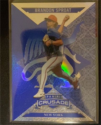 2025 Panini Crusade #73 Brandon Sproat — front