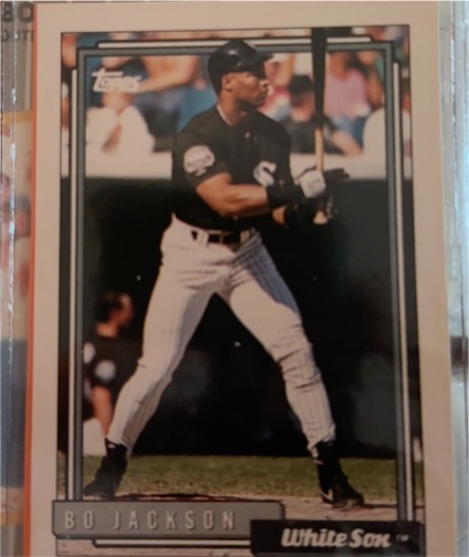 1992 Topps #290 Bo Jackson — front